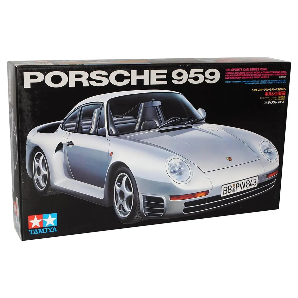 Tamiya Porsche 959 1:24 Model Kit 1