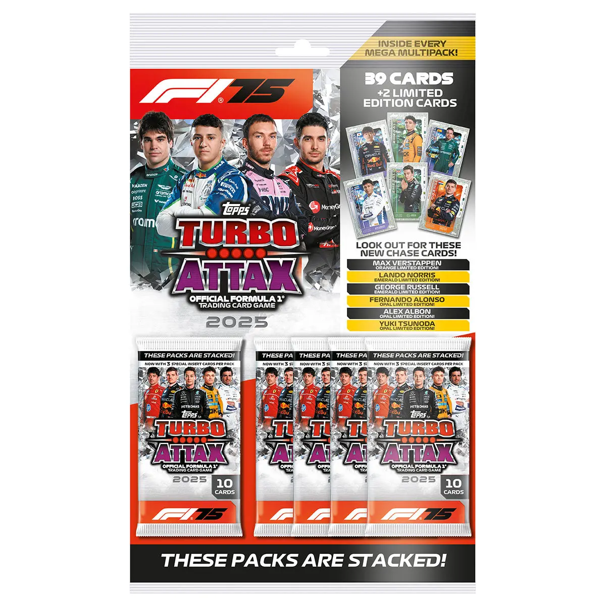 F1 Turbo Attax 2025 Multipack 1