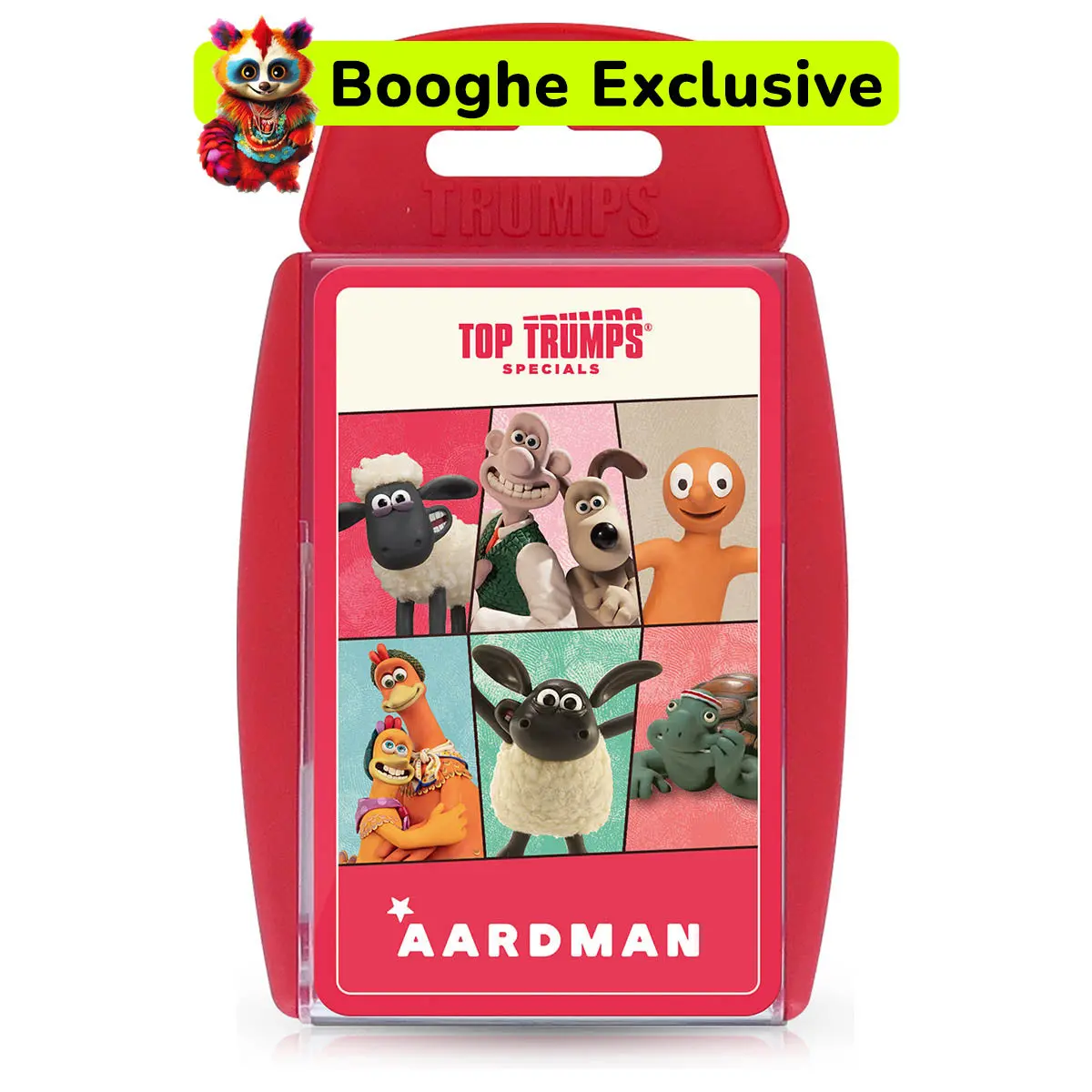 Aardman Top Trumps Specials Card Game 1