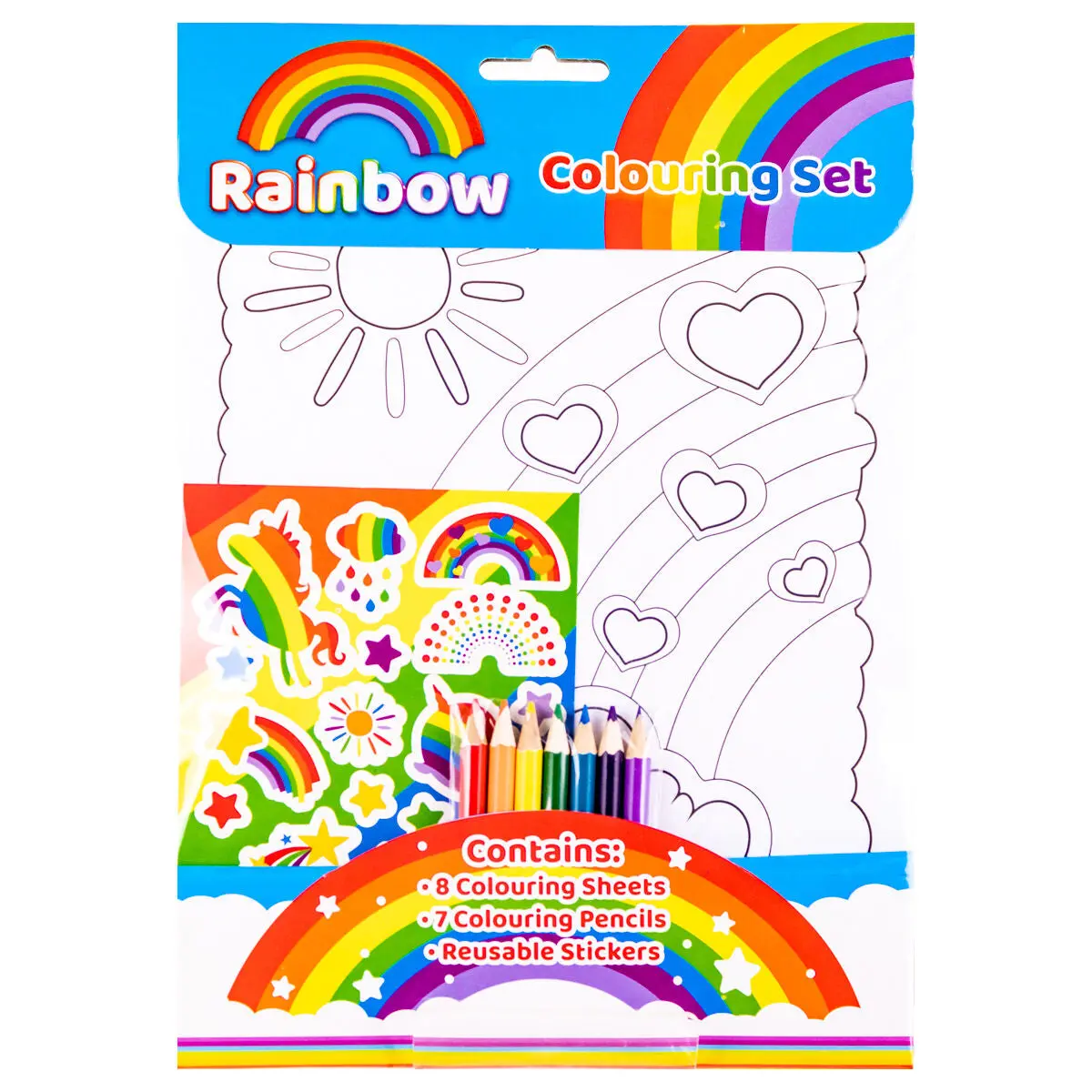 Rainbow Colouring Set 1