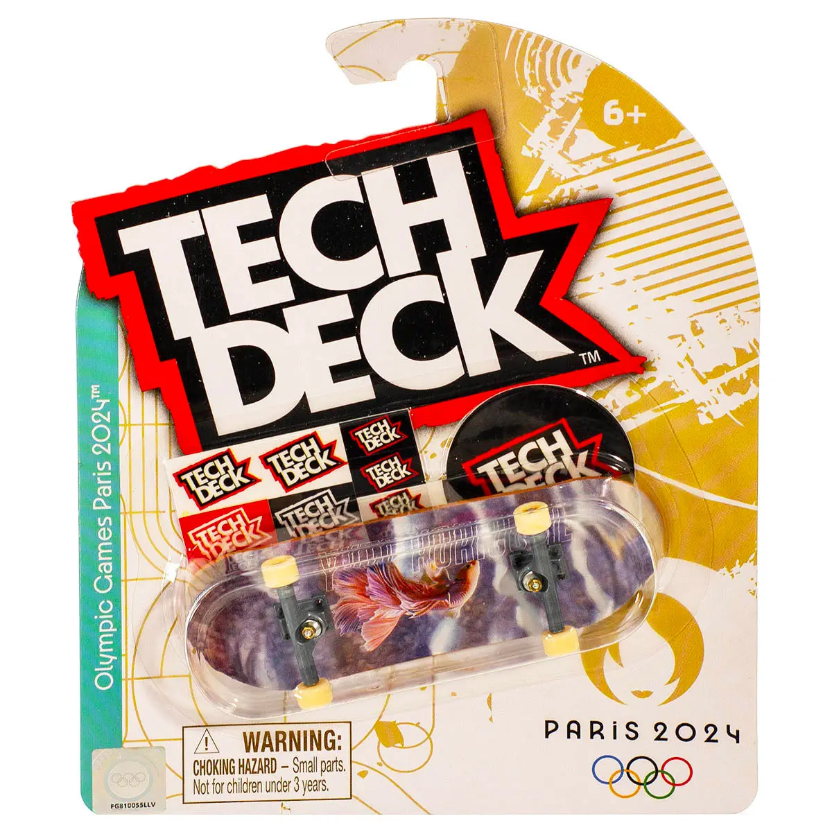 Tech Deck Olympic Games Paris 2024 Yuto 'Fish' 96Mm Fingerboard 1