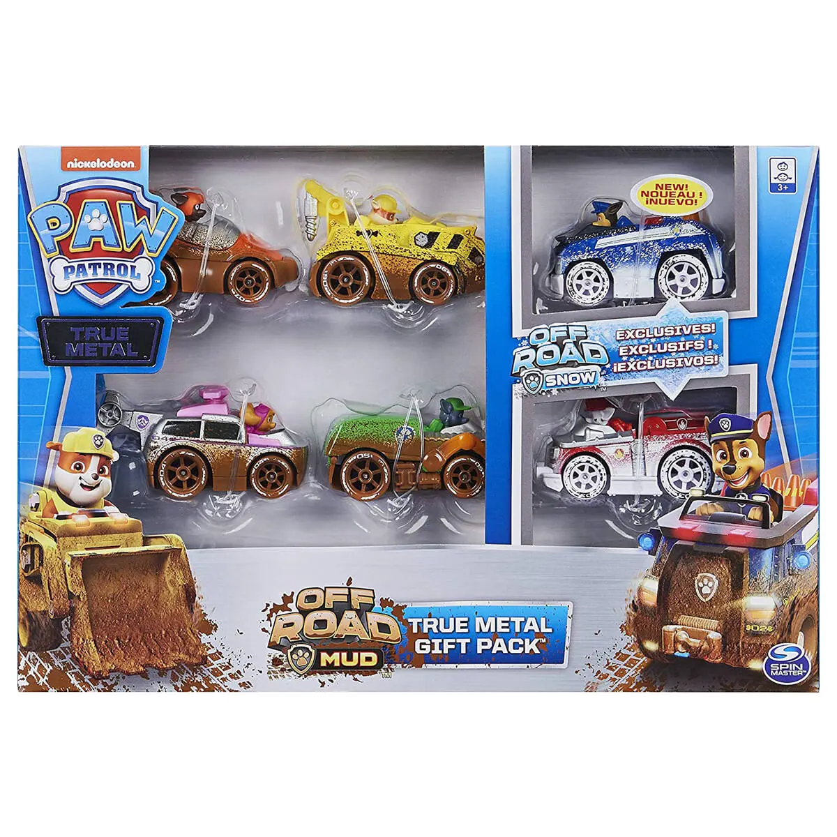 Paw Patrol Off Road Mud True Metal Gift Pack 1