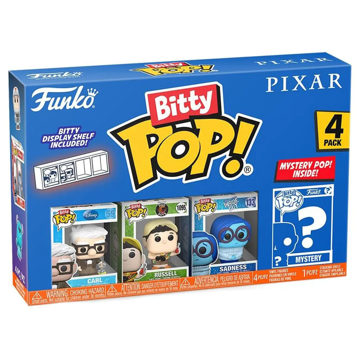 Funko Bitty Pop! Pixar: Up Series 3 (4 Pack) 1