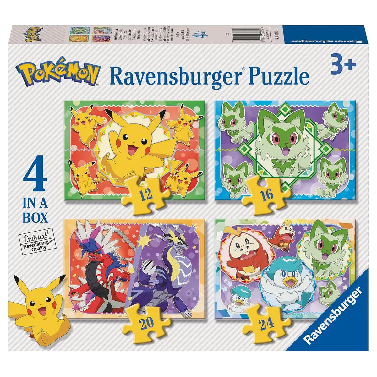 Ravensburger Pokémon 4 In A Box Jigsaw Puzzles 1