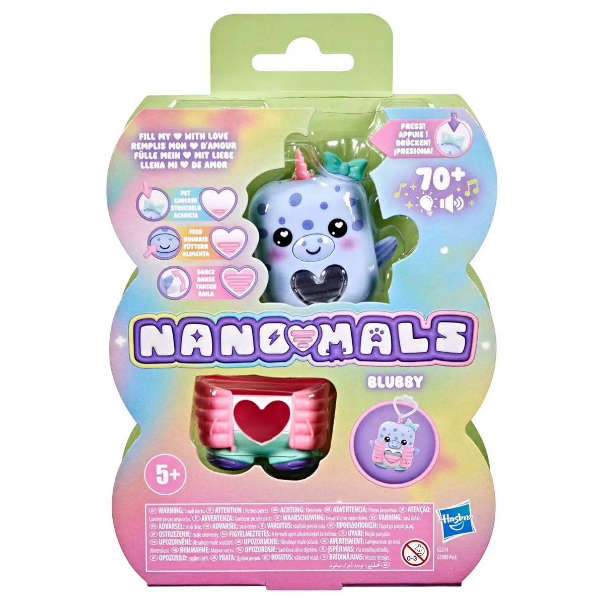 Nano-Mals Blubby The Narwhal Interactive Pet 1