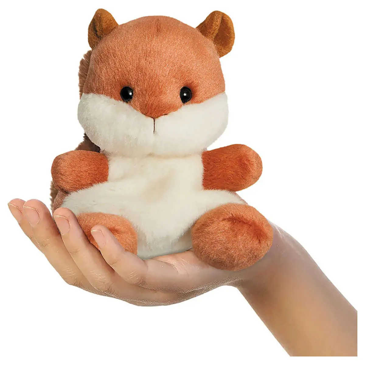Palm Pals Nibbles Squirrel 13Cm Soft Toy 2