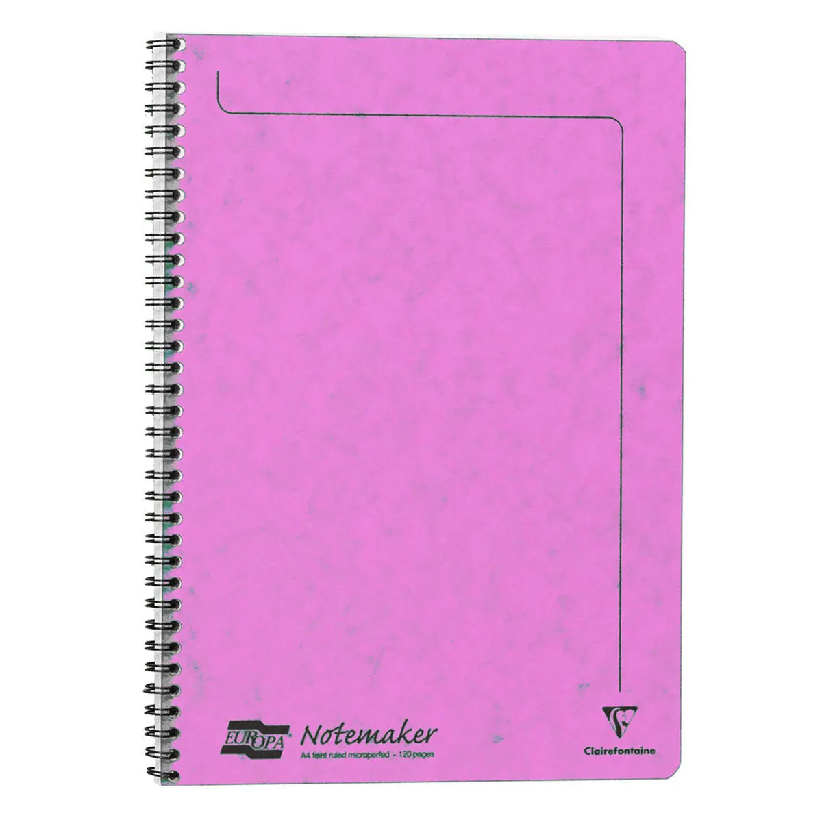 Clairefontaine Europa A4 Notemaker Pink Notebook 1