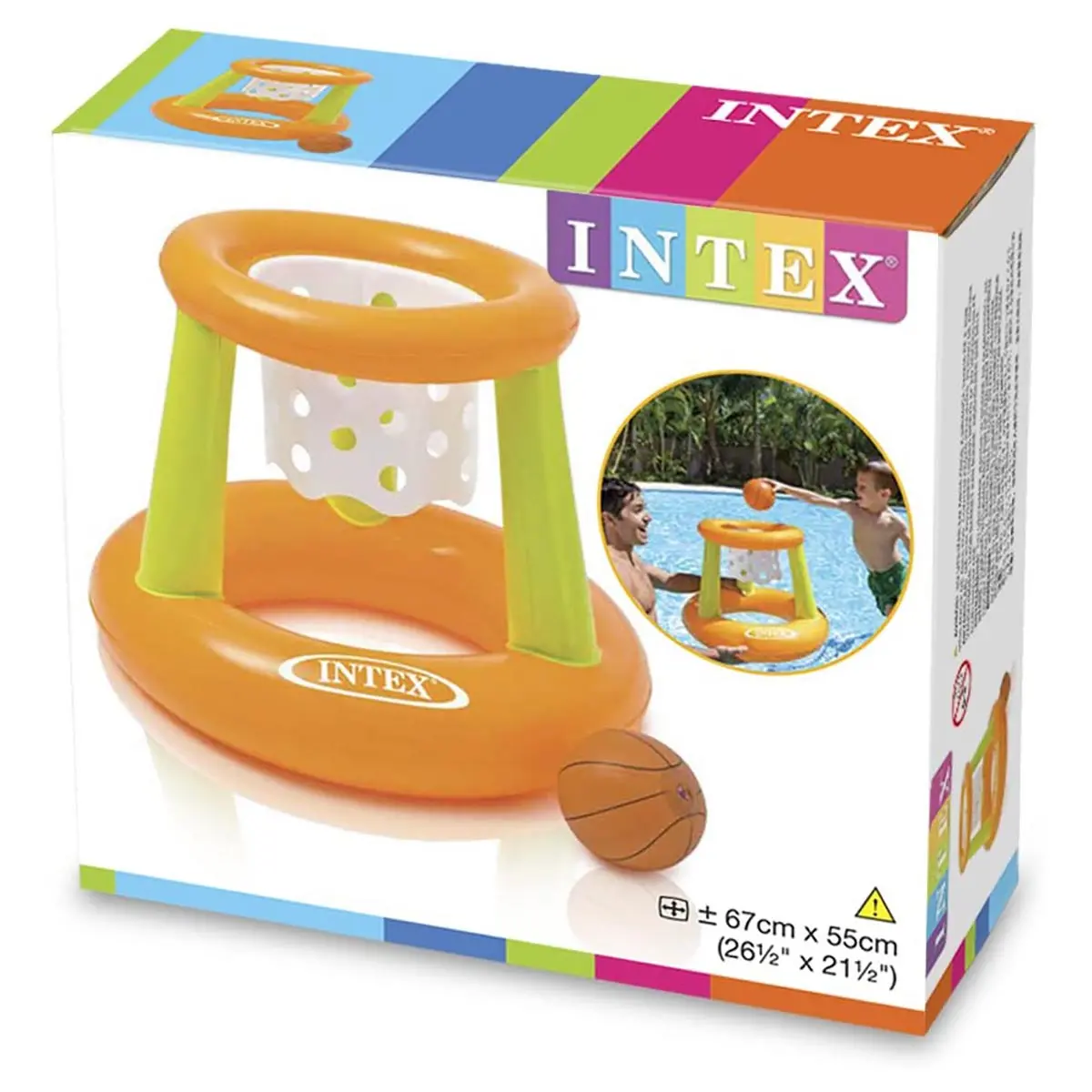 Intex Inflatable Floating Hoop Game 1