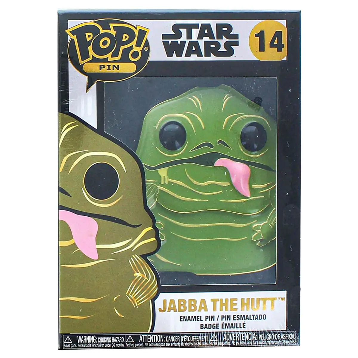 Funko Pop! Pin Star Wars Jabba The Hutt Enamel Pin #14 1