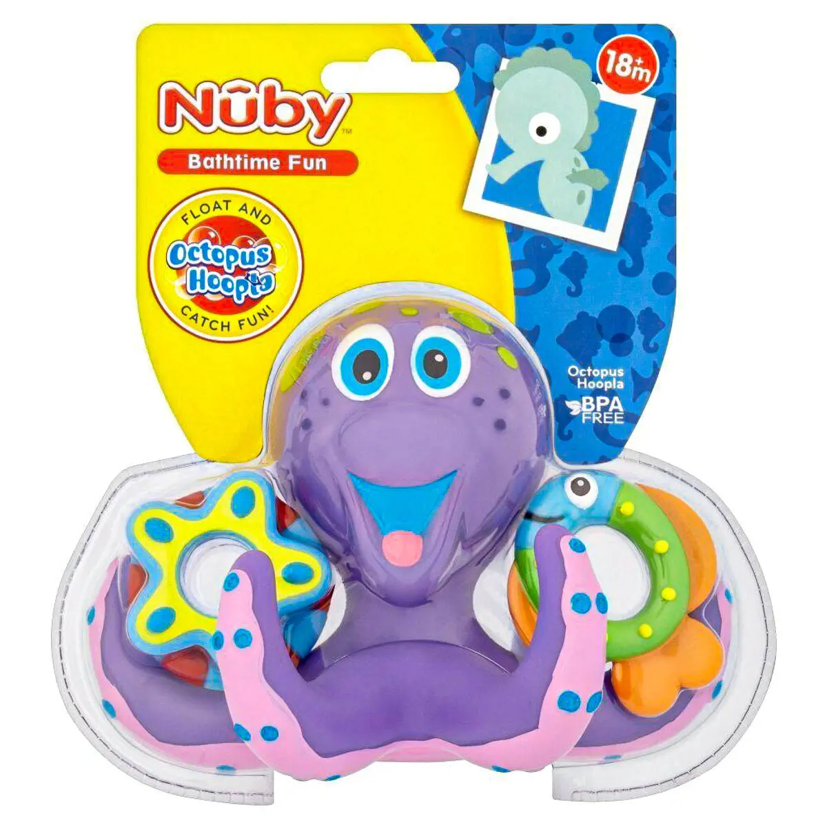 Nuby Octopus Hoopla Bath Toy 1