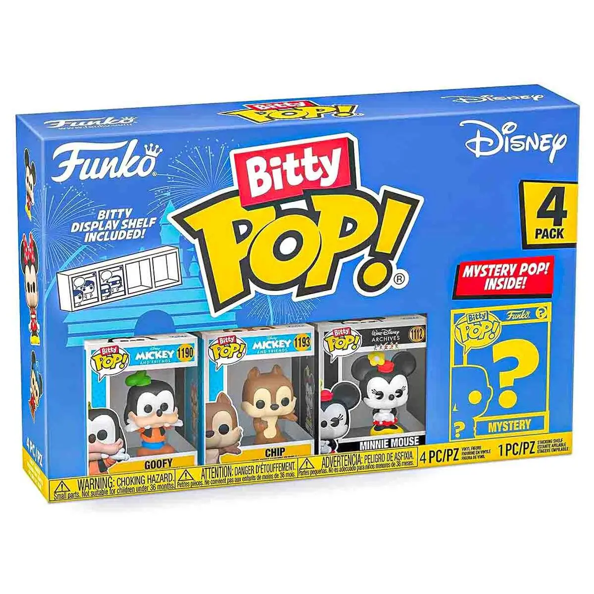Funko Bitty Pop! Disney Mini Figures Series 4 (4 Pack) 1