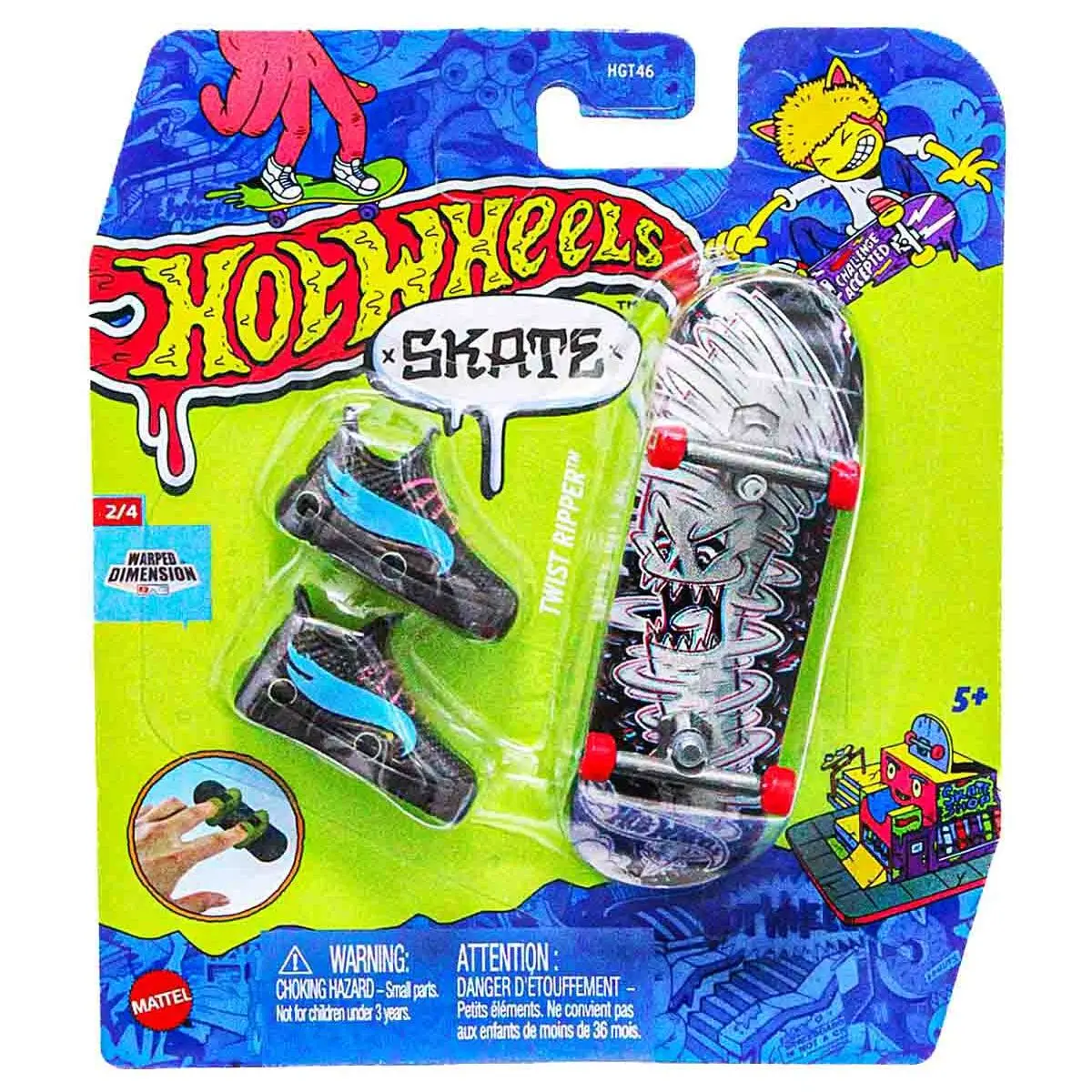 Hot Wheels Skate: Twist Ripper Fingerboard 1