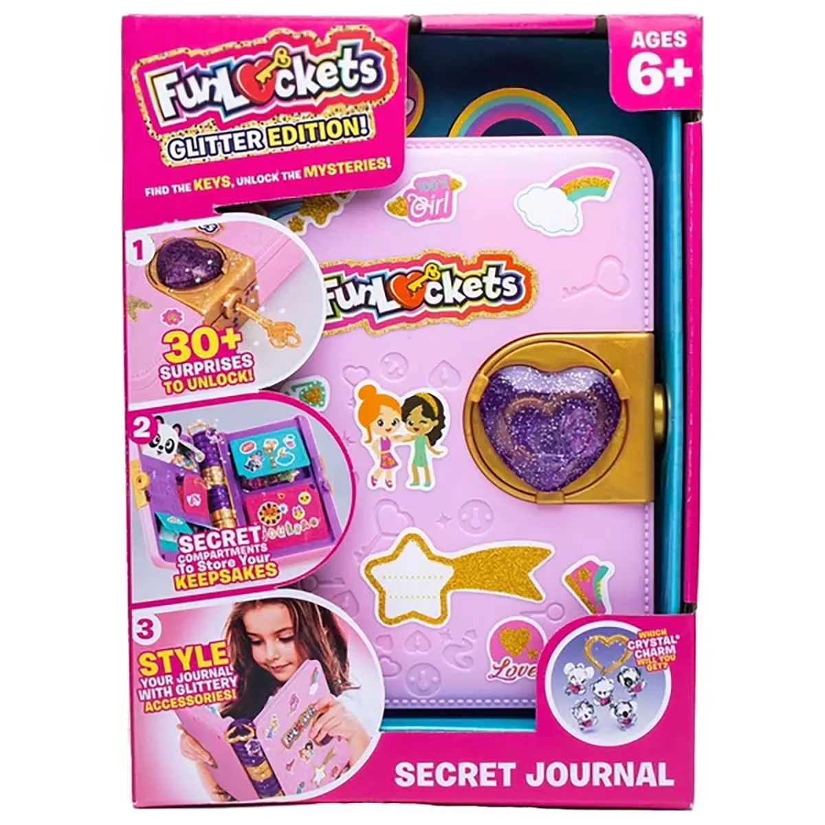 Funlockets Secret Journal Glitter Edition 1