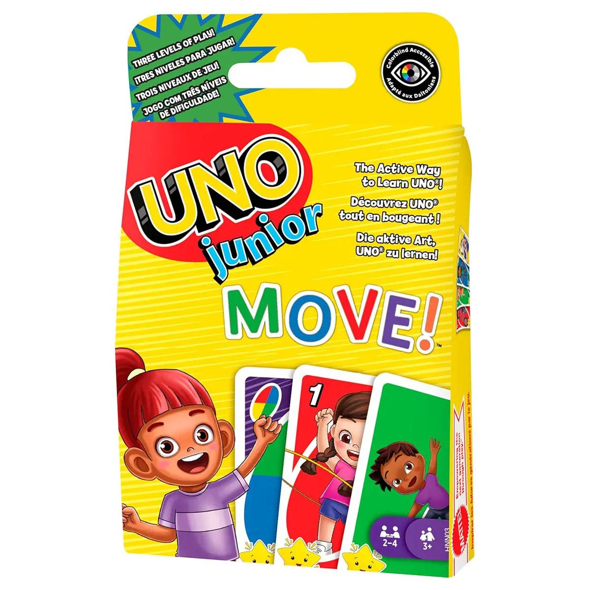Uno Junior Move! Card Game 1