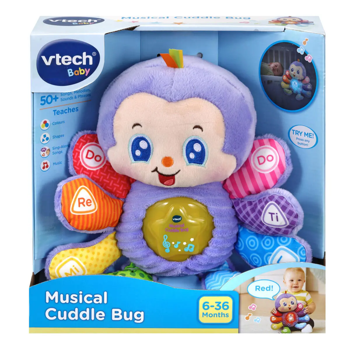Vtech Baby Musical Cuddle Bug Interactive Toy 1