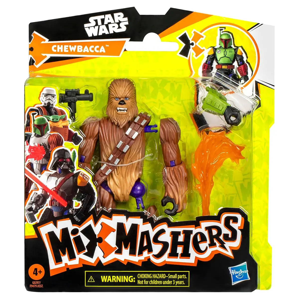 Mixmashers Star Wars Chewbacca Action Figure 1