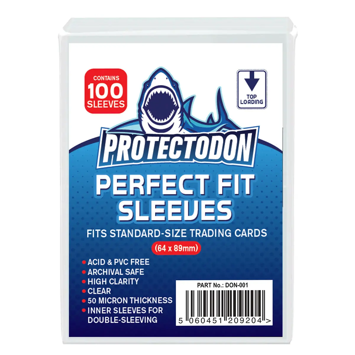 Perfect Fit Trading Card Sleeves Protectodon (100 Pack) 1