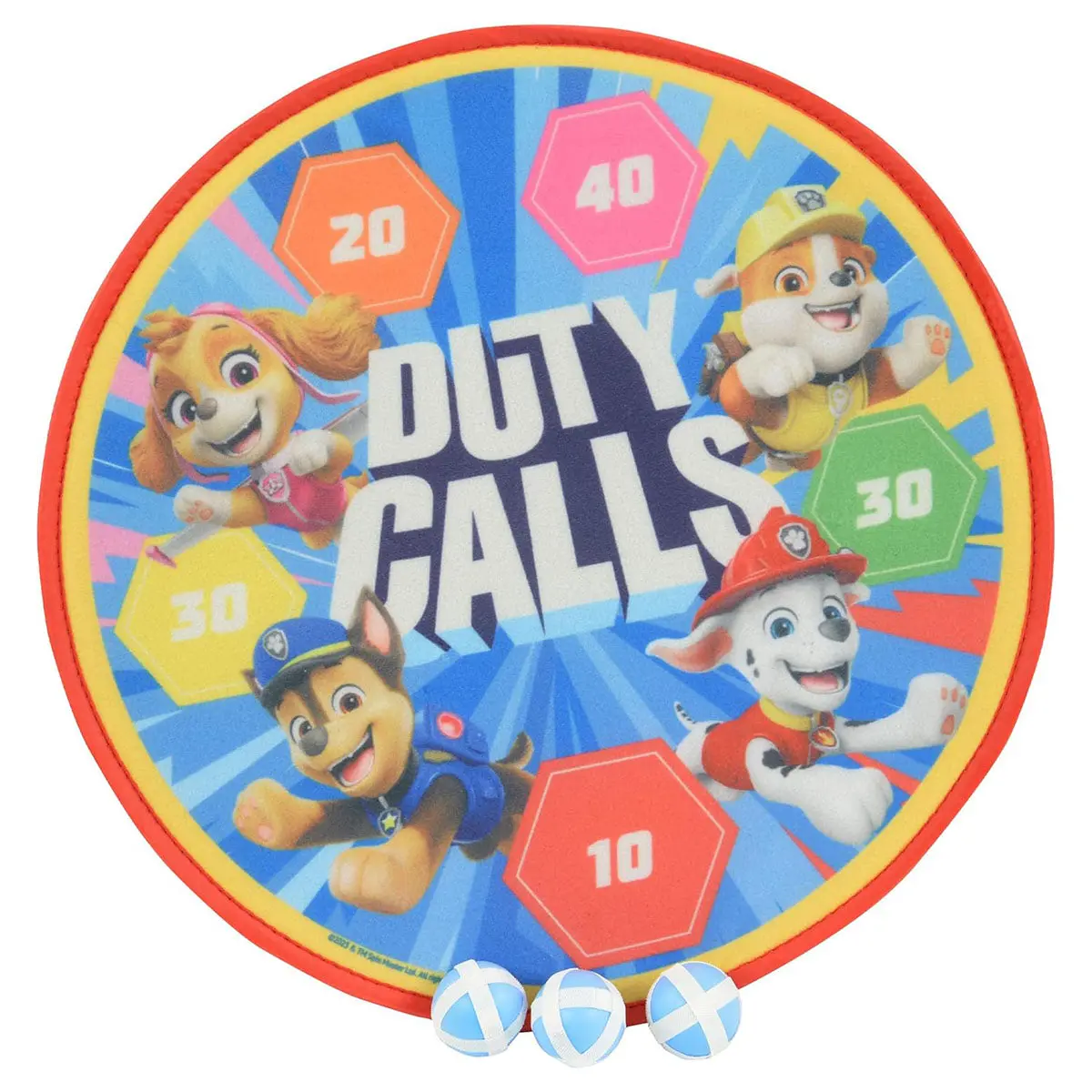 Paw Patrol Bumper Box 4-In-1 Garden Games Set 2