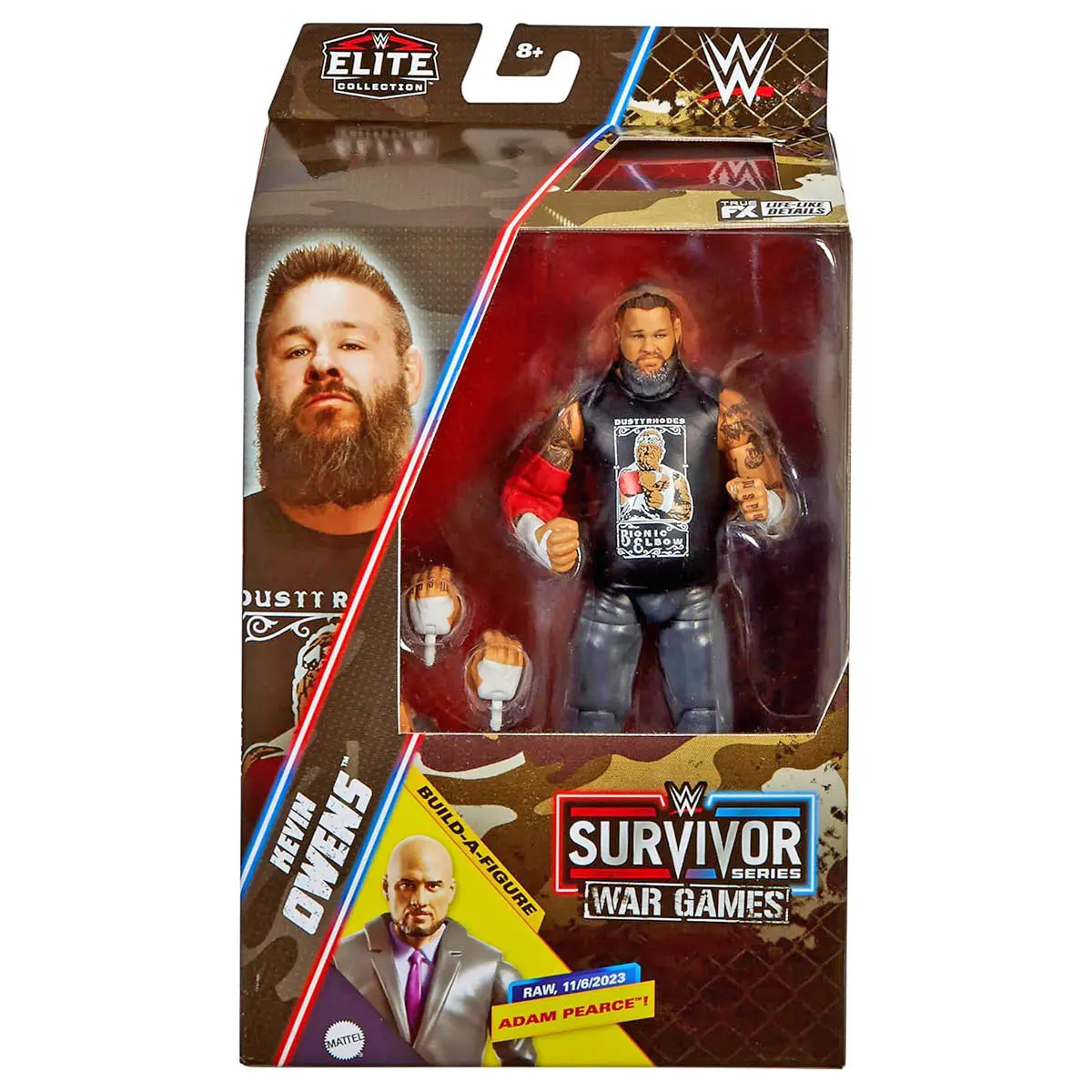 Wwe Elite Survivor Series War Games Kevin Owens 15Cm Figure 1