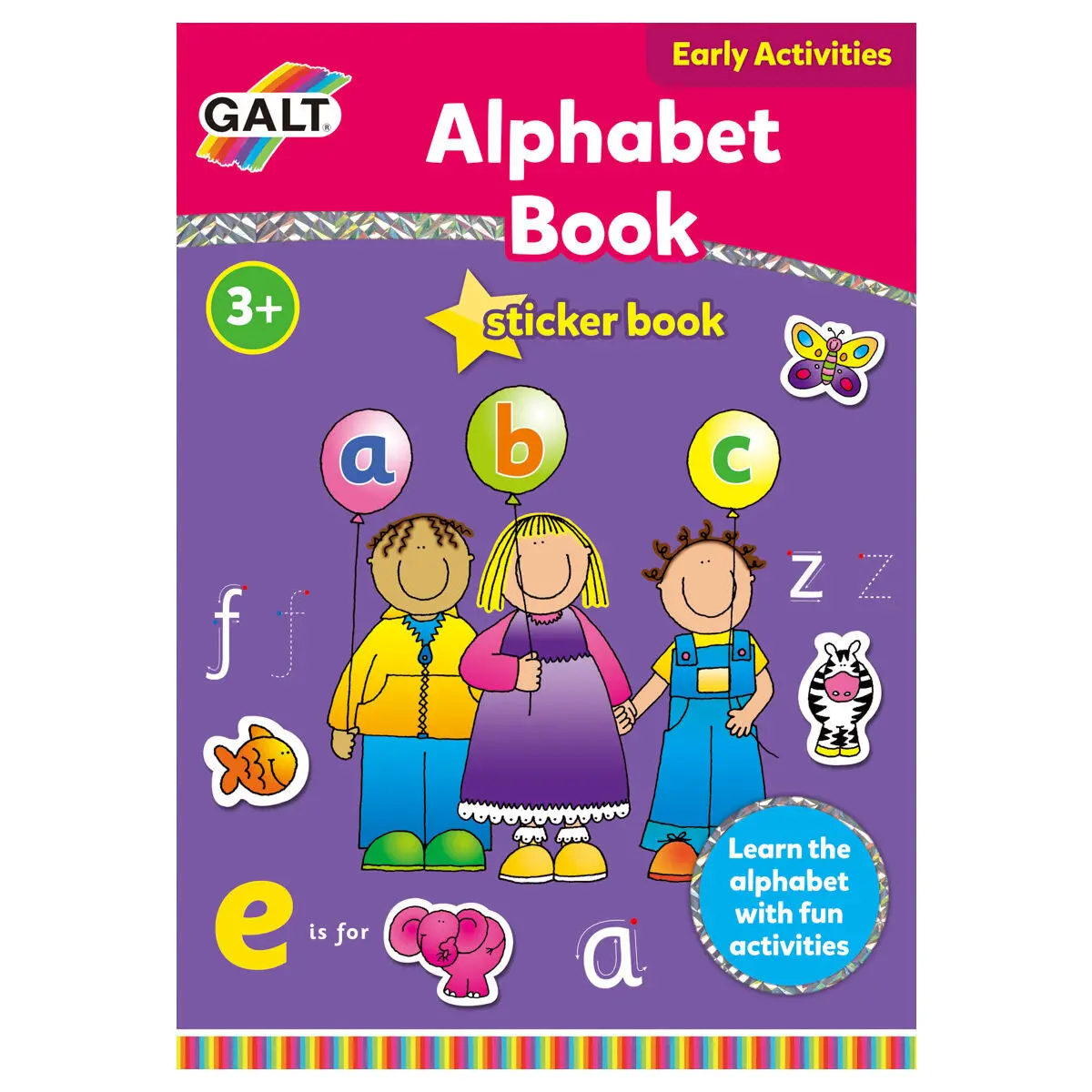 Galt Alphabet Sticker Book 1