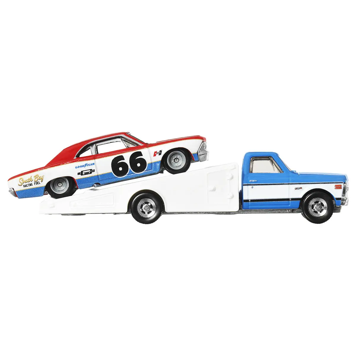 Hot Wheels Car Culture: Team Transport '66 Chevelle With '72 Chevy Ramp Truck 2