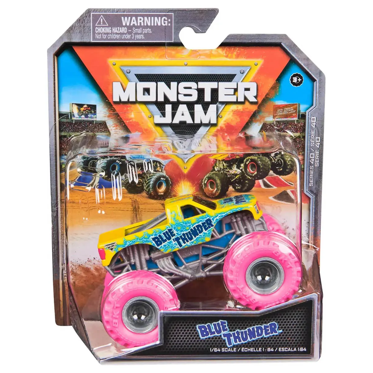 Monster Jam Blue Thunder 1:64 Die-Cast Truck 1