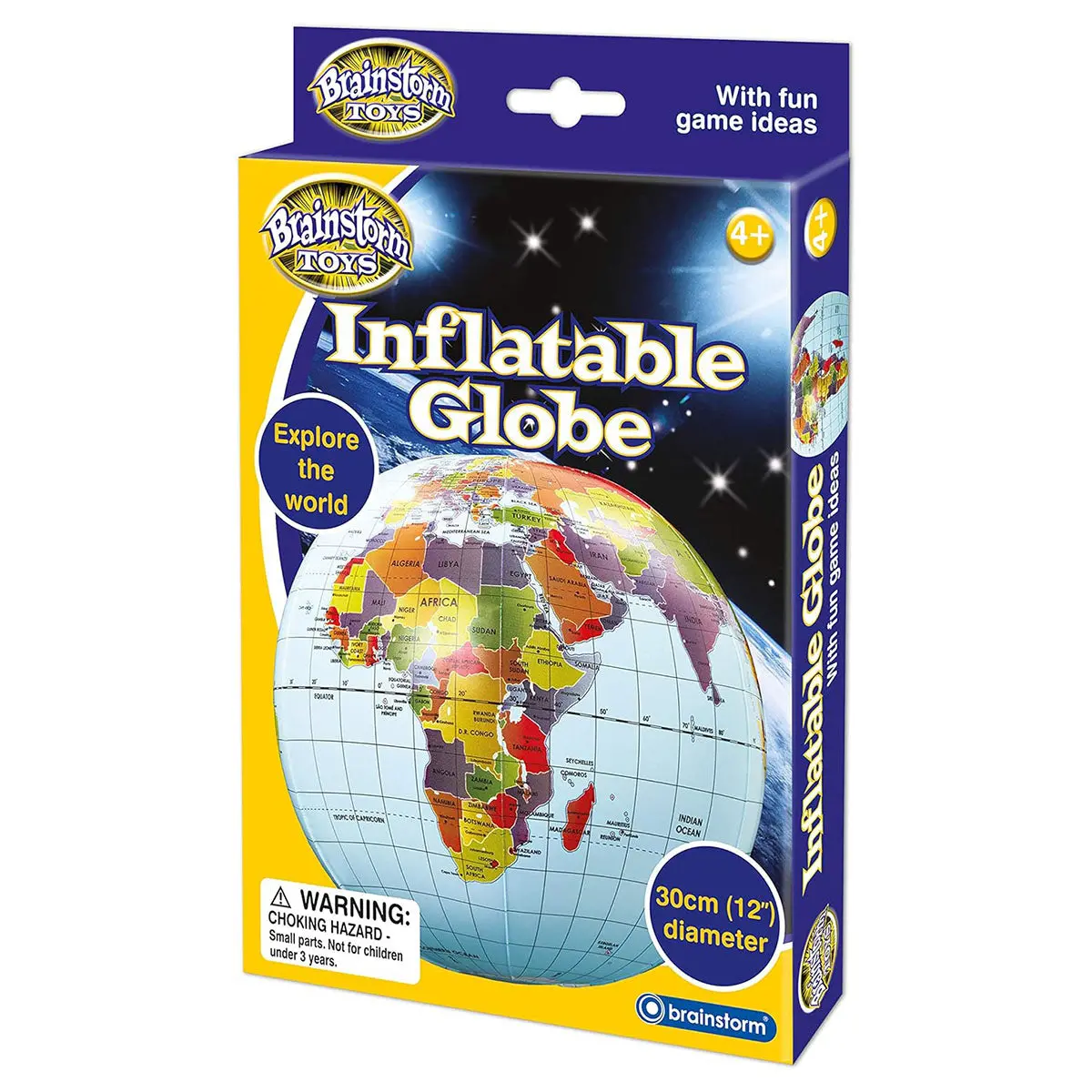 Brainstorm Inflatable Globe 1