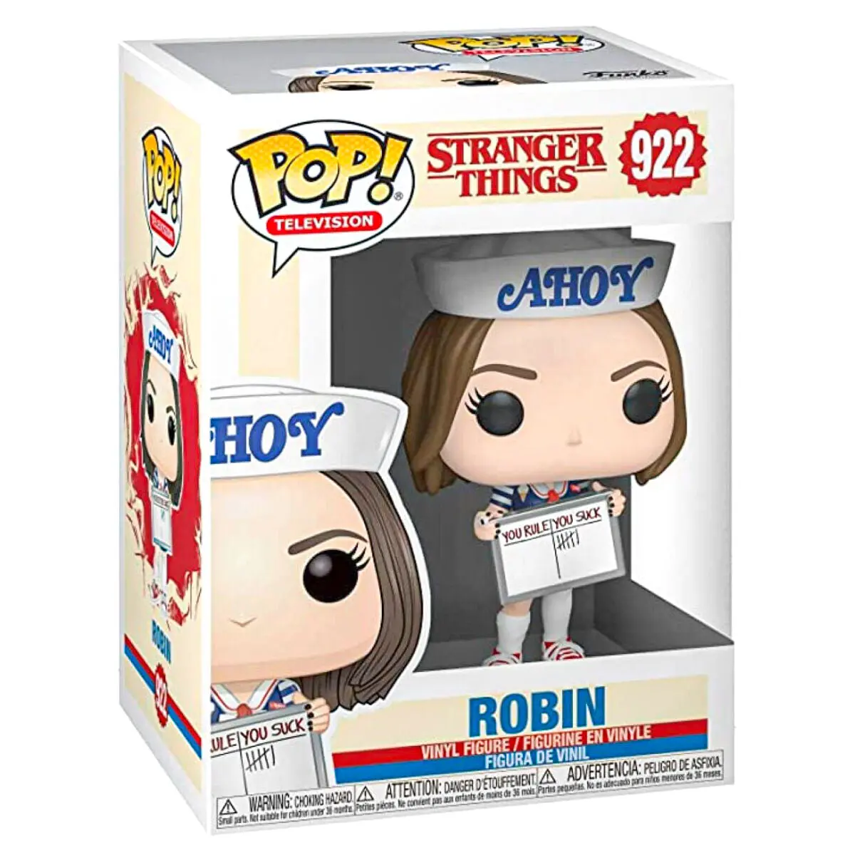 Funko Pop! Television: Stranger Things: Robin Vinyl Figure #922 1