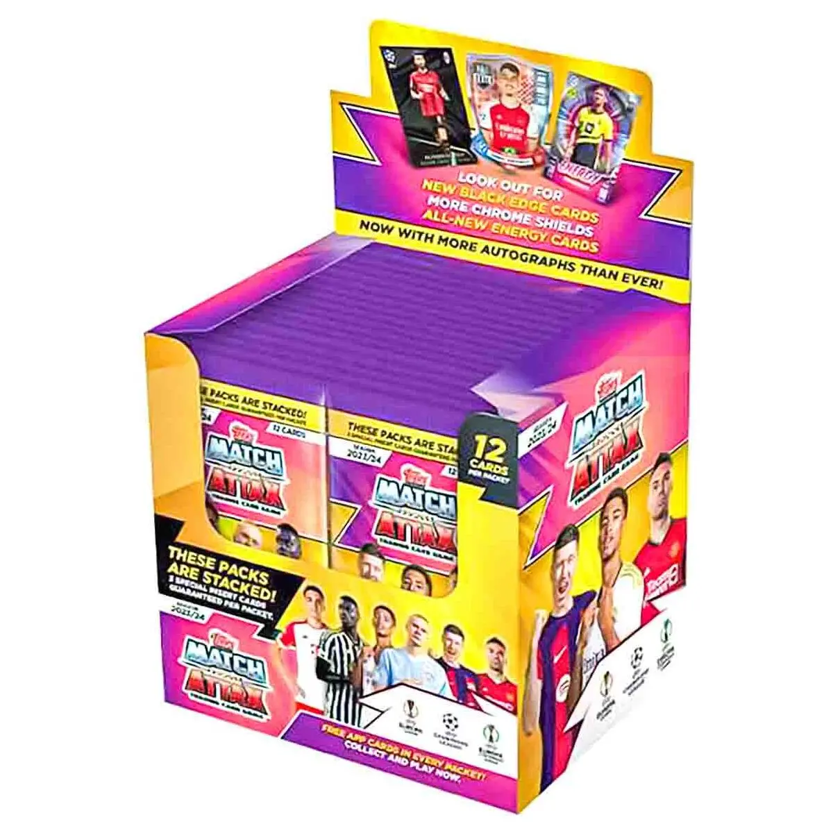 Topps Match Attax Trading Card Game 2023/24 Uefa 36 Pack Box 1