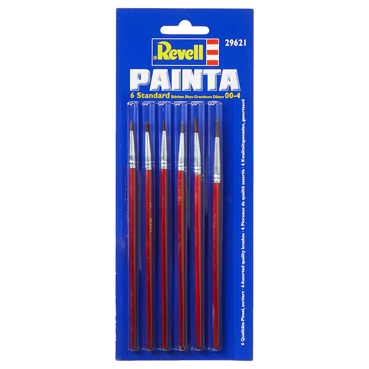 Revell Painta Standard Brushes (6 Pack) 1