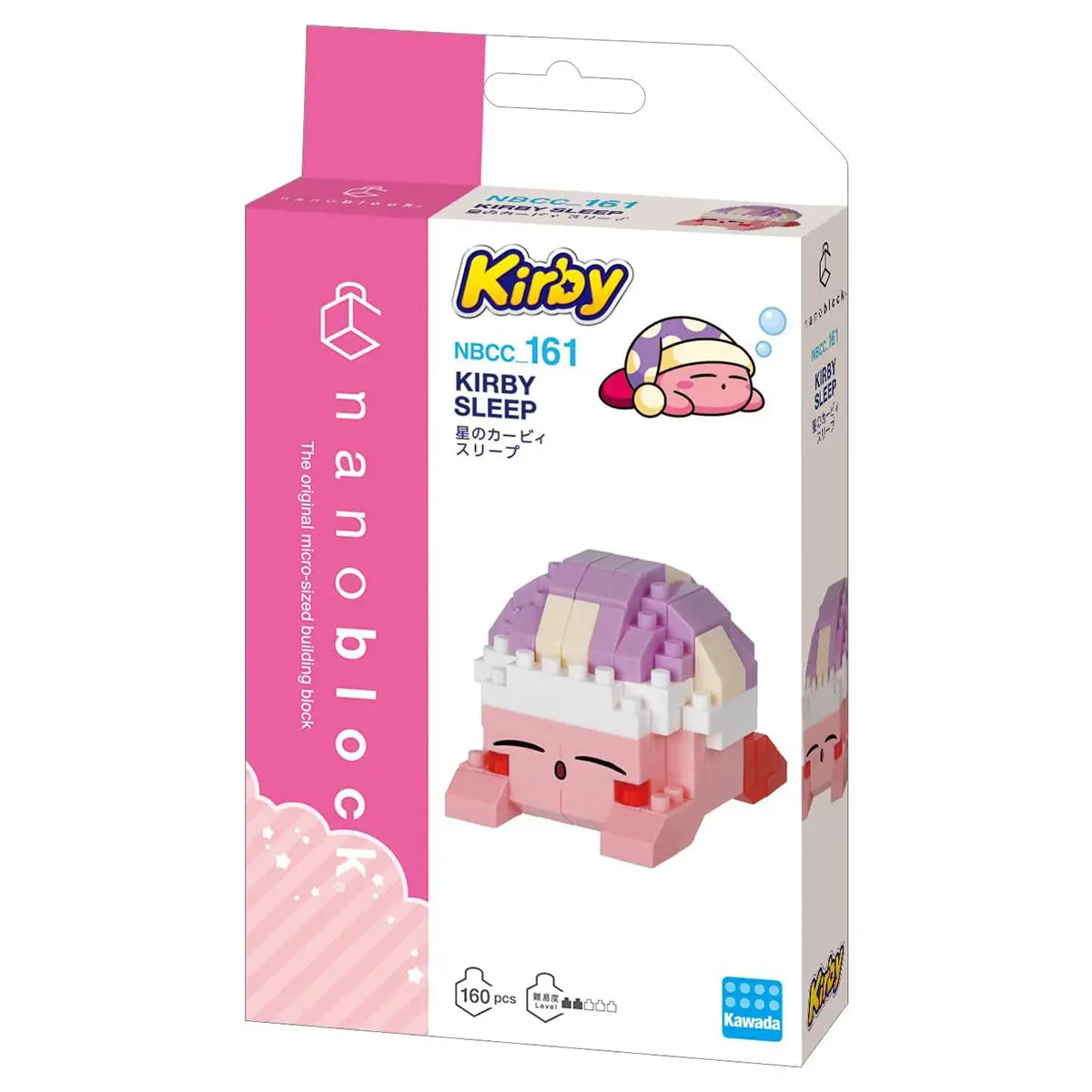 Nanoblock Kirby: Kirby Sleep Micro-Sized Building Set 1