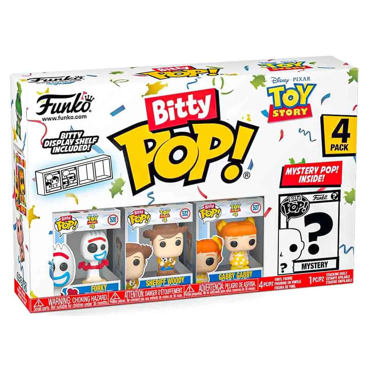 Funko Bitty Pop! Disney: Toy Story Mini Figures Series 1 (4 Pack) 1