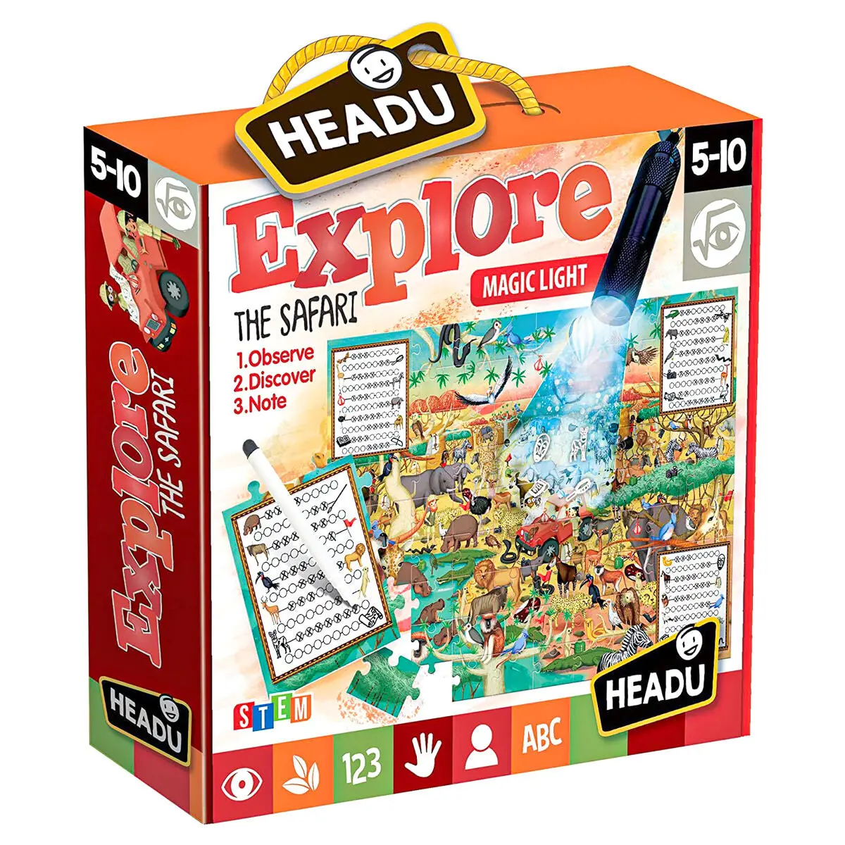 Headu Explore The Safari Puzzle Game 1