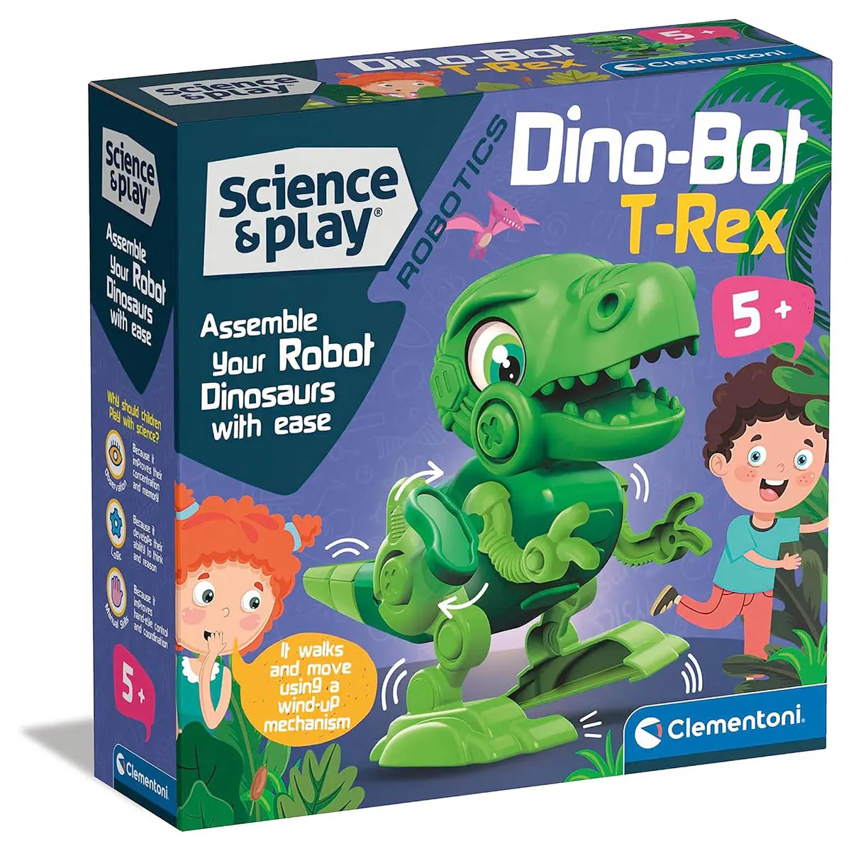 Clementoni Dino-Bot T-Rex Model Kit 1