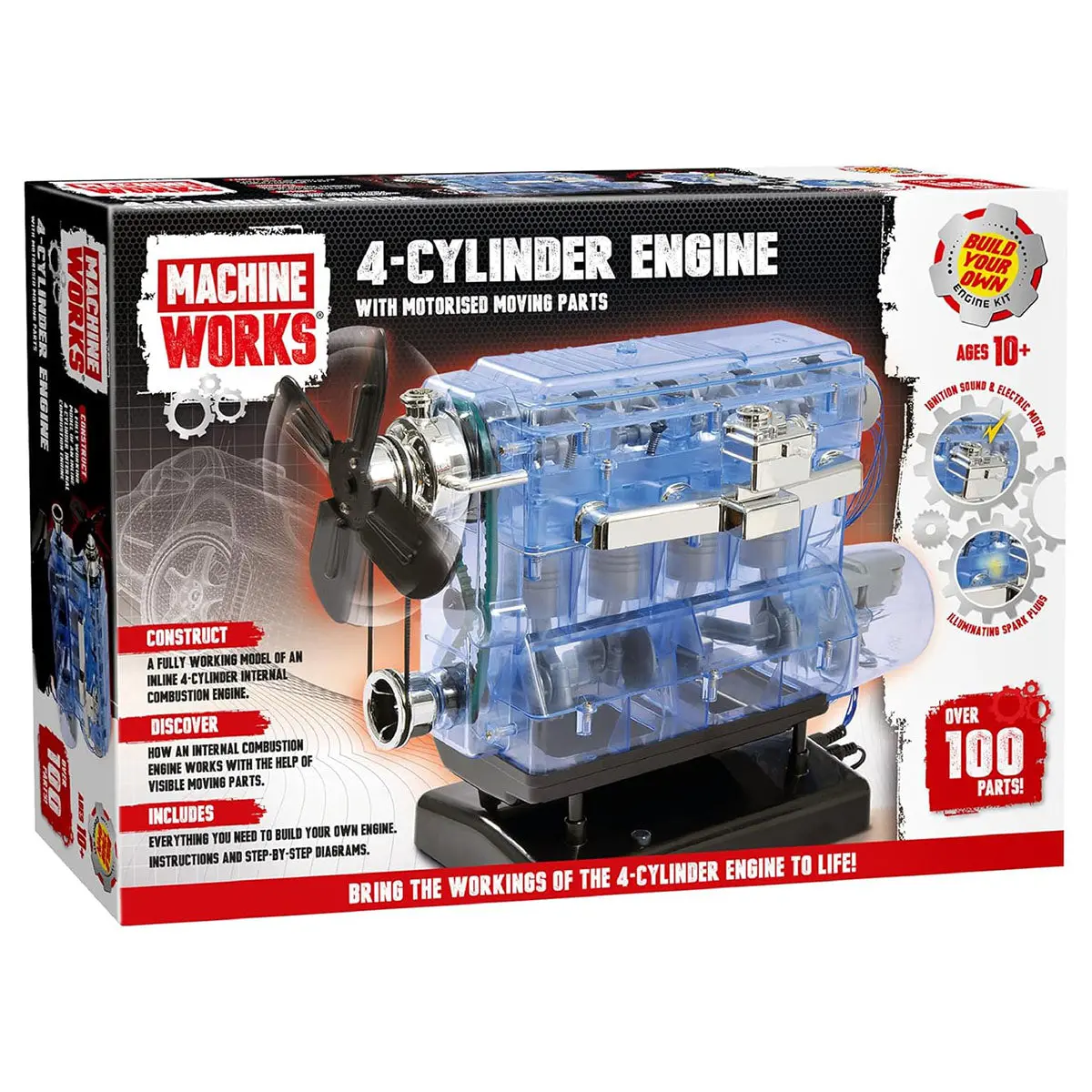 Machine Works 4-Cylinder Engine Kit 1