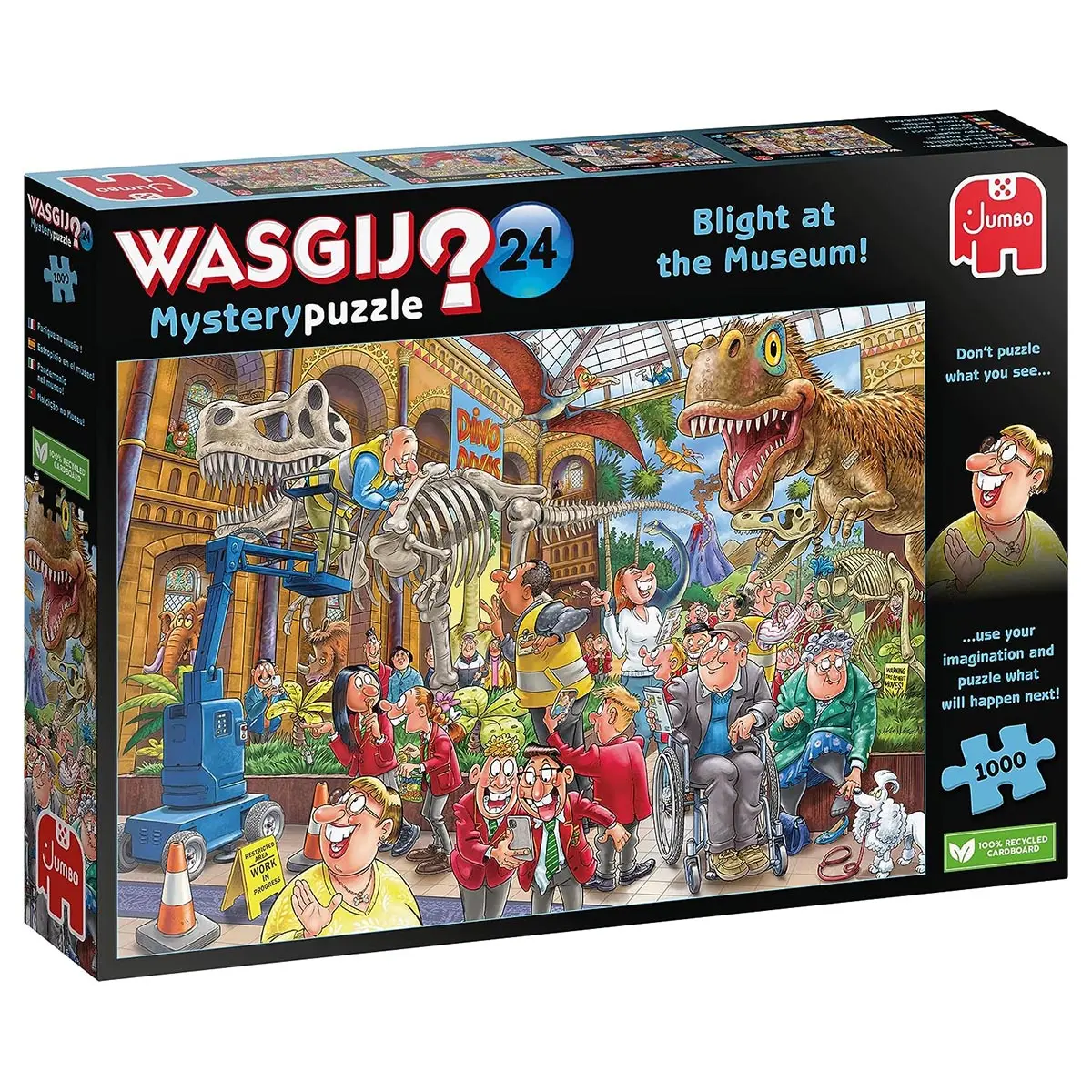 Wasgij Mystery 24 Blight At The Museum! 1000 Piece Jigsaw Puzzle 1