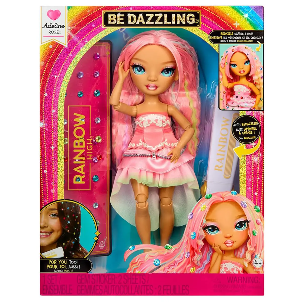 Rainbow High Be Dazzling Adeline Rose Fashion Doll 1