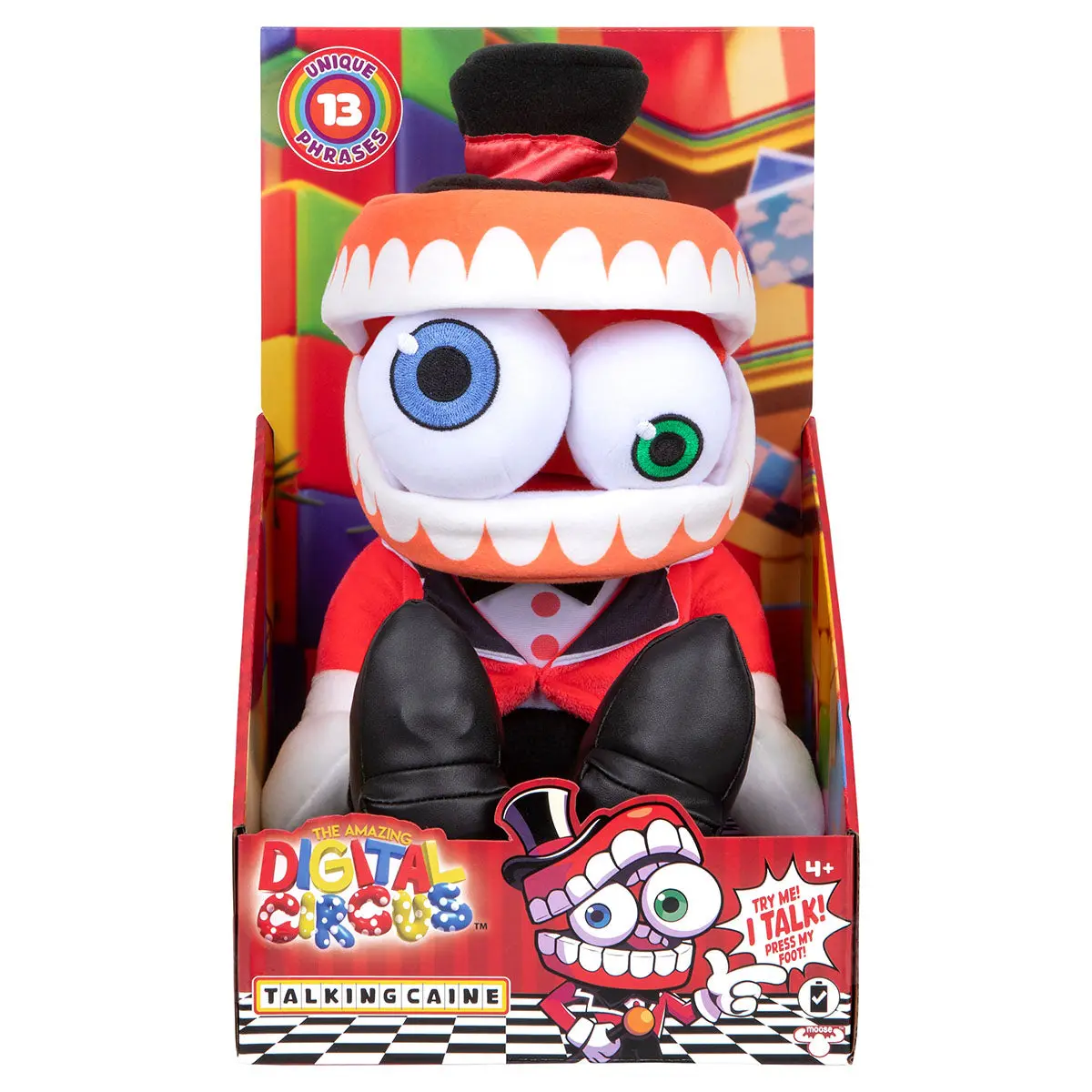 The Amazing Digital Circus Talking Caine 12" Plush 1