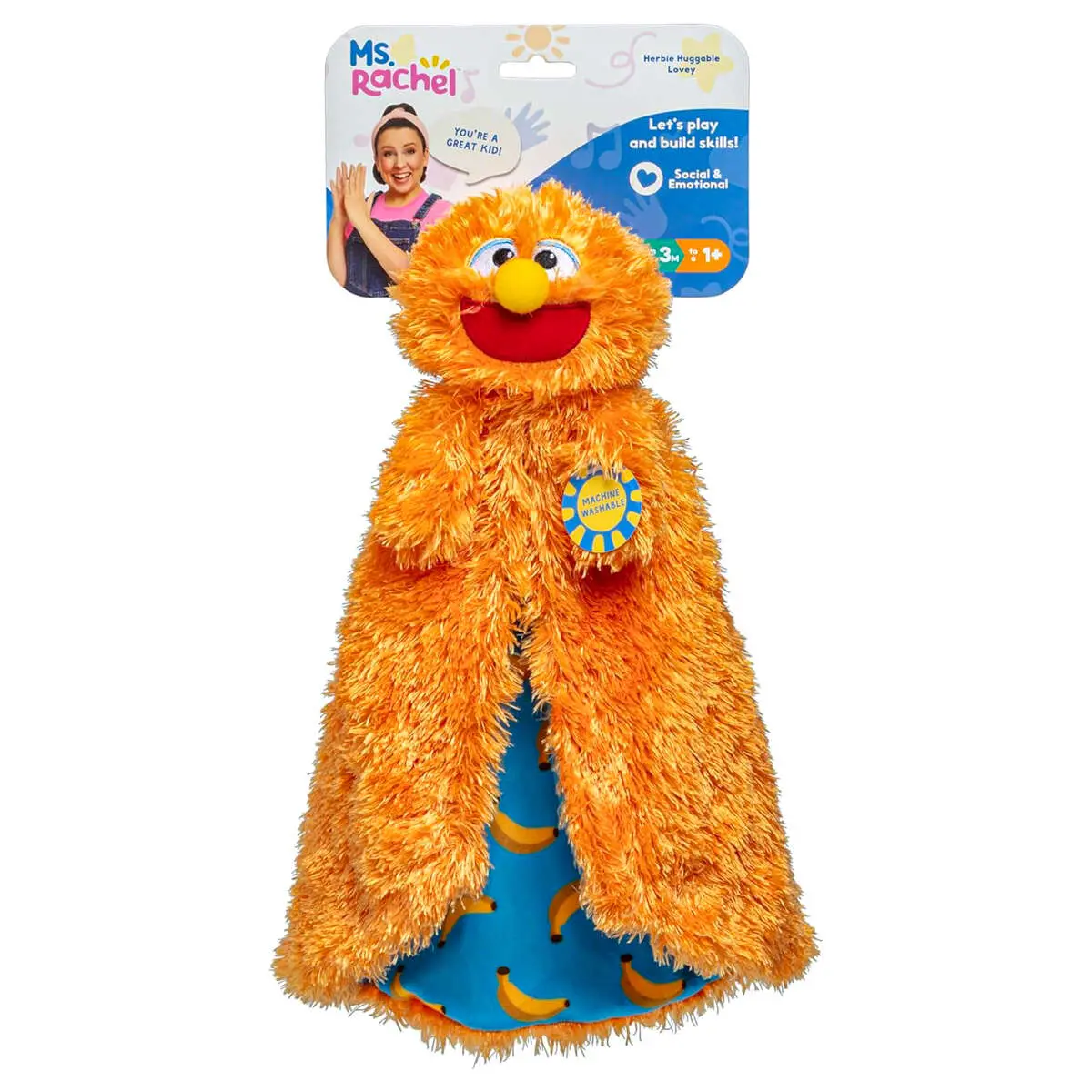 Ms. Rachel Herbie Huggable Lovey Blanket 1