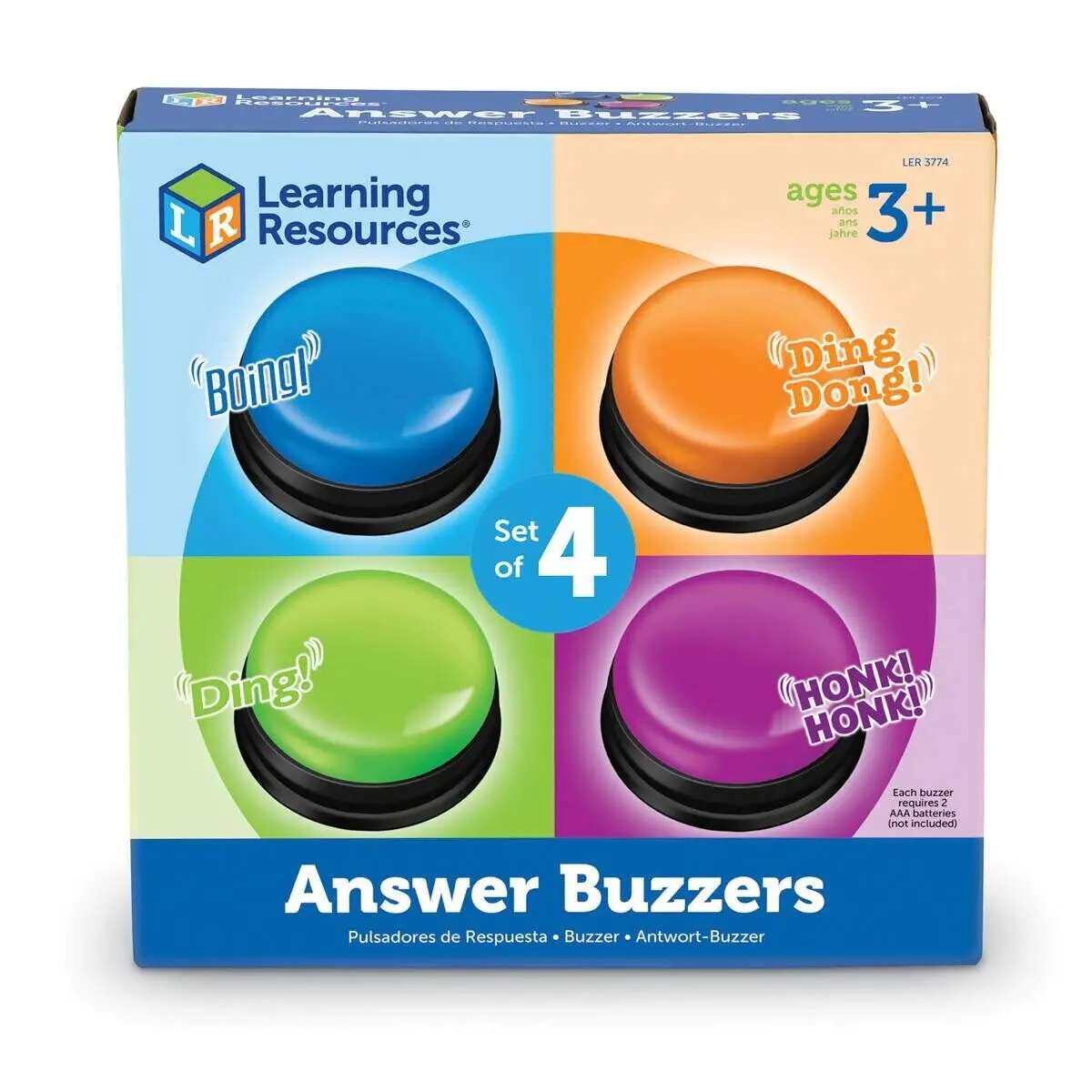 Learning Resources Answer Buzzers Set Of 4 1