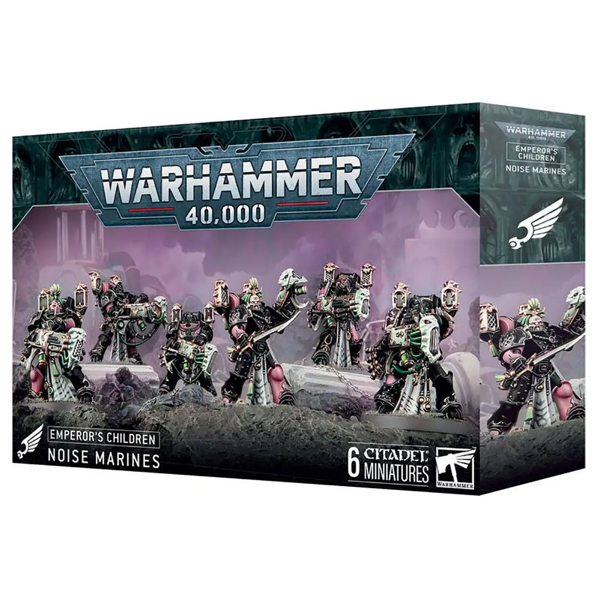 Warhammer 40,000 Emperor's Children: Noise Marines Miniatures Set 1