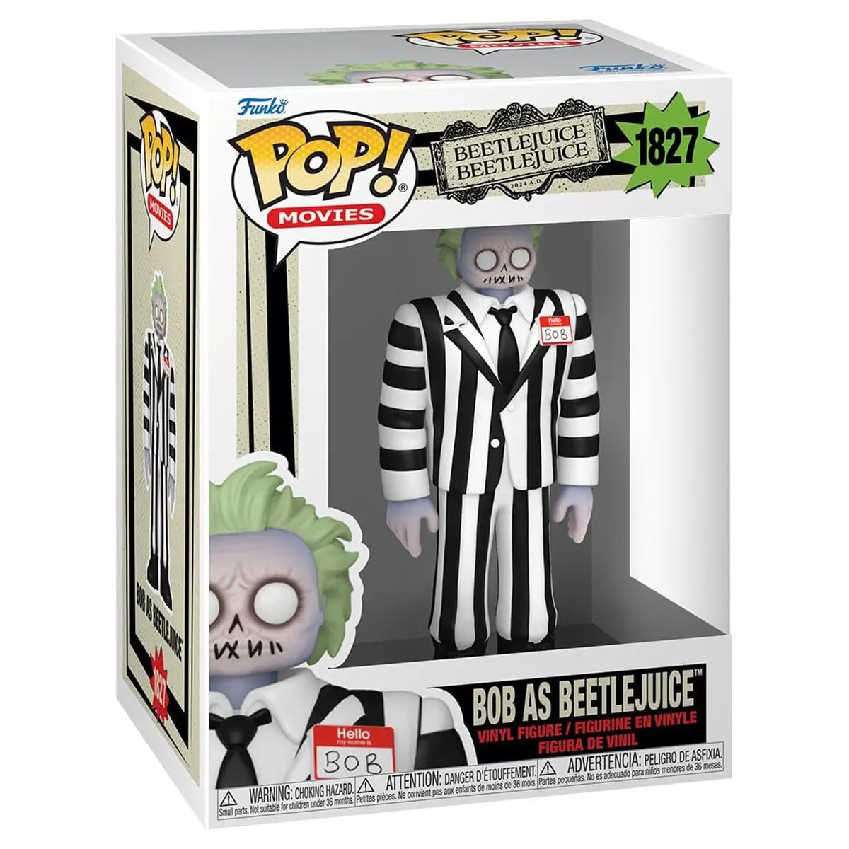 Funko Pop! Movies: Beetlejuice 2: Bob As Beetlejuice Vinyl Figure #1827 1