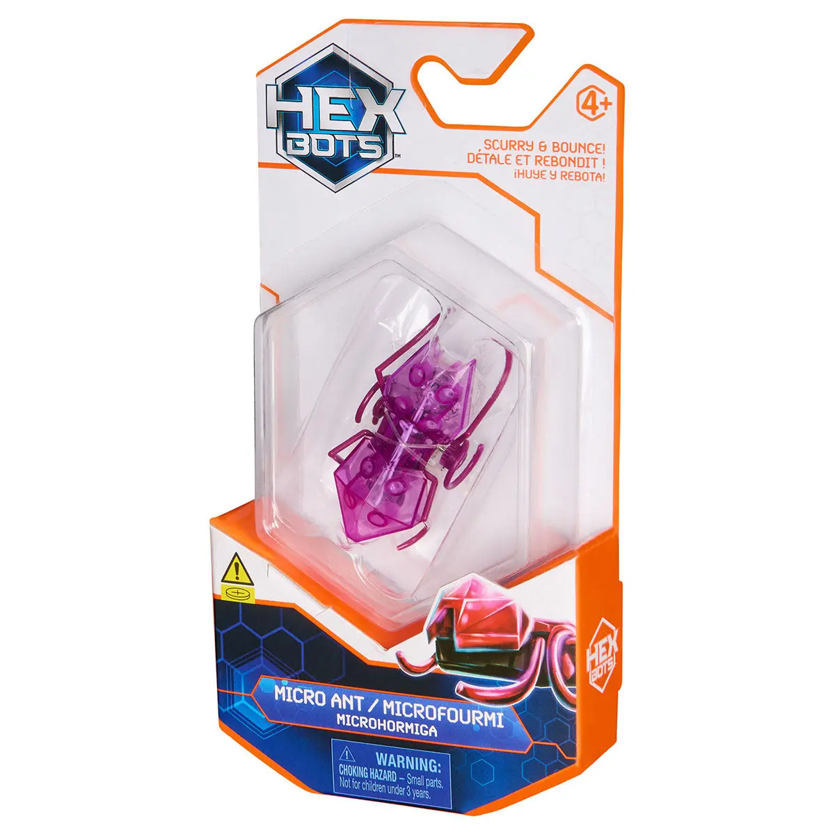 Hex Bots Micro Ant Purple Mini Robot Bug 1