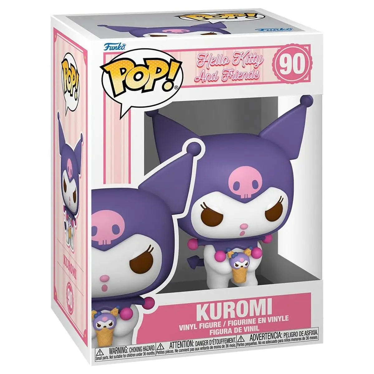 Funko Pop! Hello Kitty And Friends: Kuromi (Ice Cream) Vinyl Figure #90 1