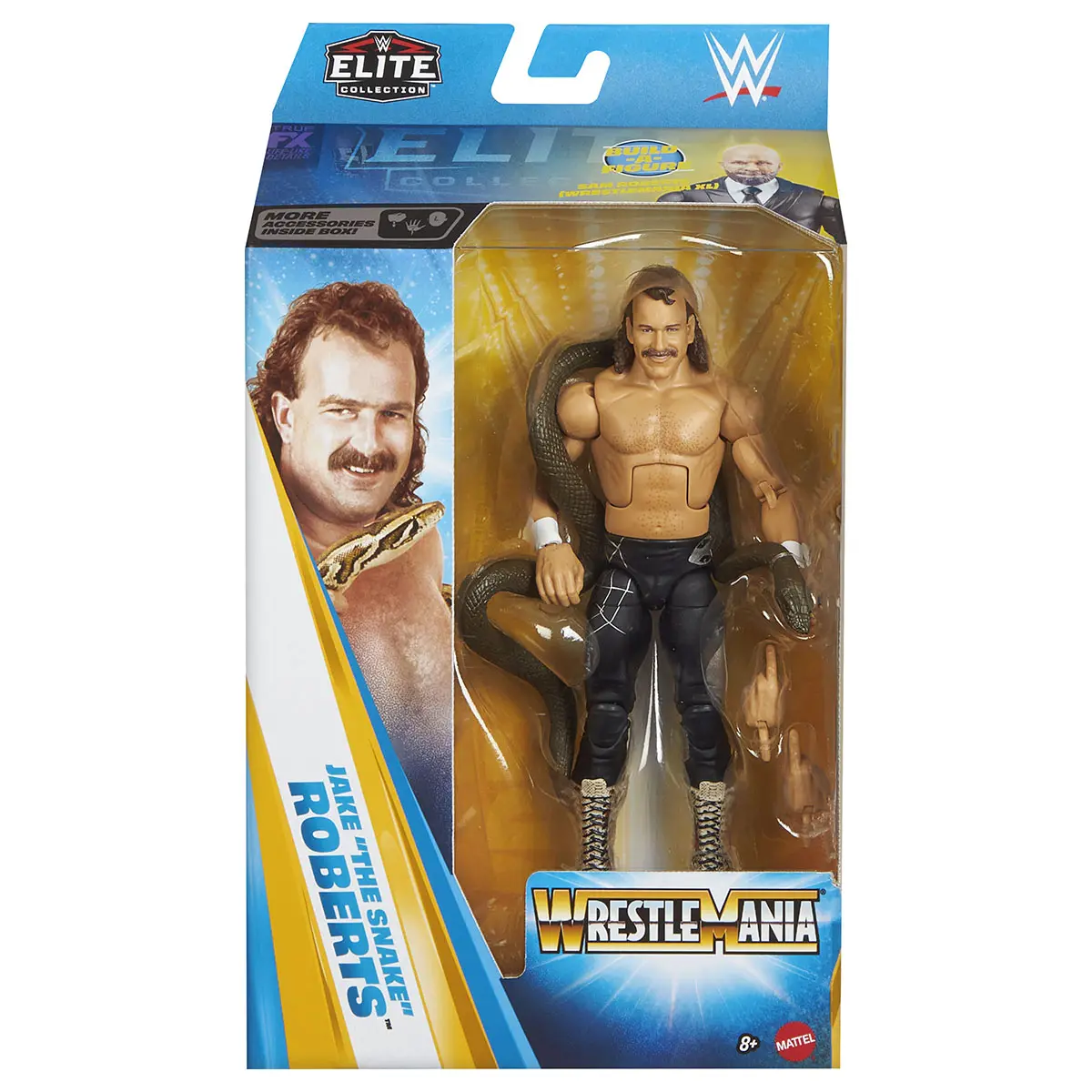 Wwe Elite Collection Wrestlemania Jake 'The Snake' Roberts 6" Figure 1