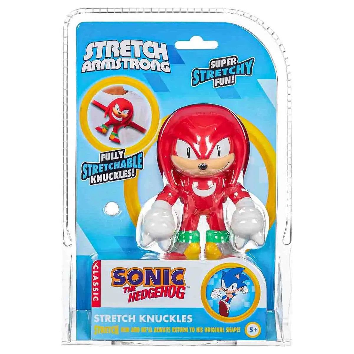 Sonic The Hedgehog Stretch Knuckles Figure 1