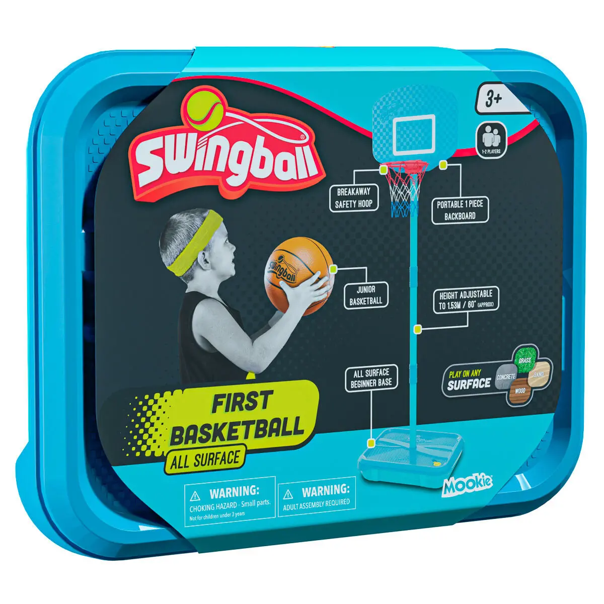 Swingball First Basketball All Surface Game 1