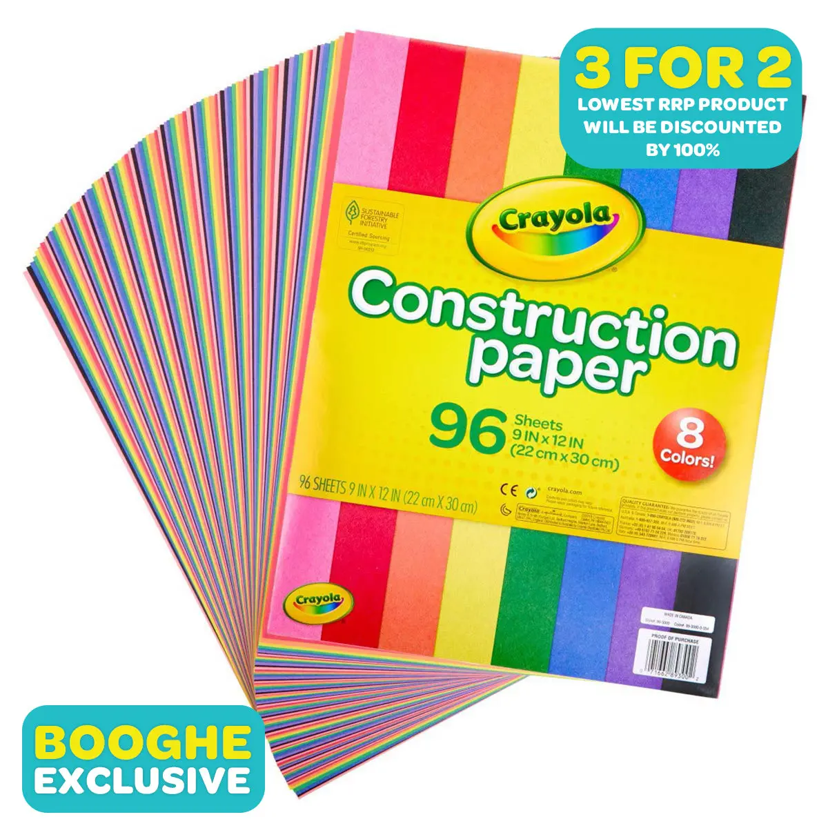 Crayola Construction Paper 96 Sheets 1