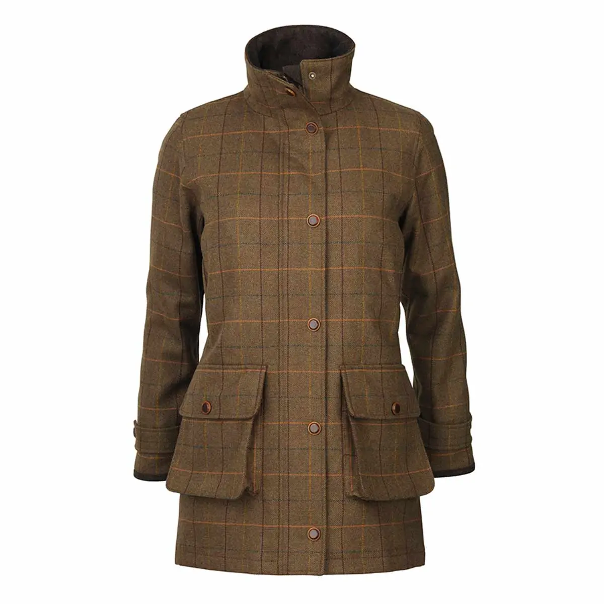 Laksen Cara Ladies Waterproof Tweed Coat W.Ctx 1