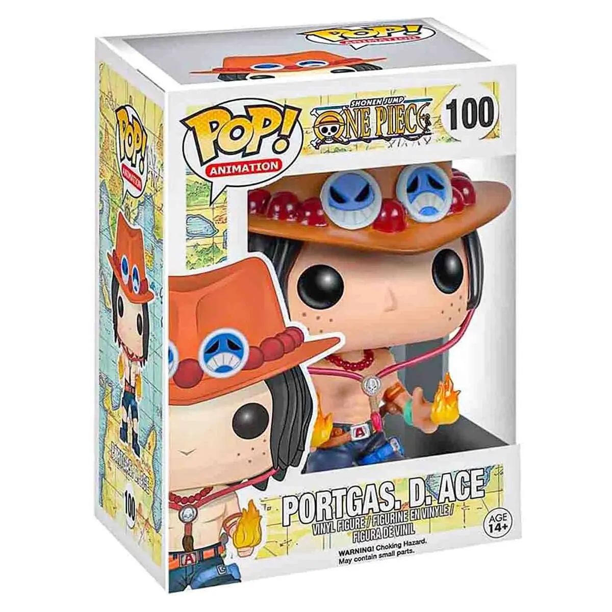 Funko Pop! Animation: One Piece: Portgas. D. Ace Vinyl Figure #100 1